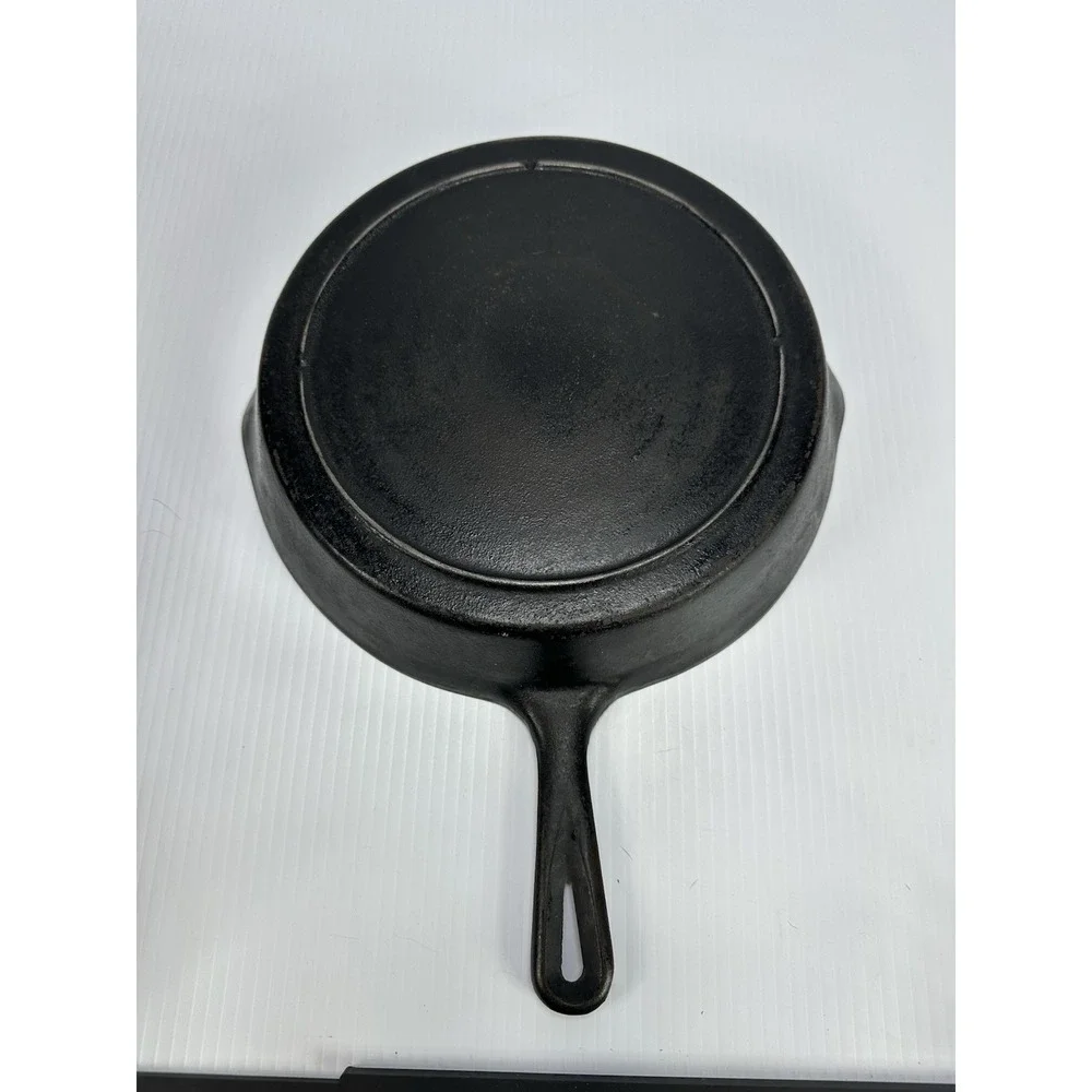 Vintage 3 Notch Number‎ 8 Cast Iron Skillet Pan 10